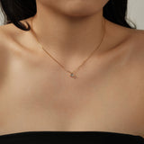 Vera Heart Necklace | Gold