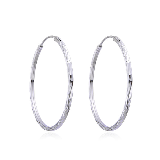 MAGGIE HOOPS | SILVER