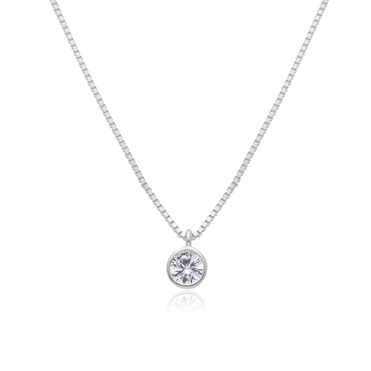 ROUND NECKLACE | SILVER