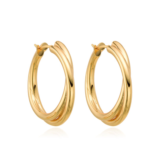 SERAFINA HOOPS | GOLD