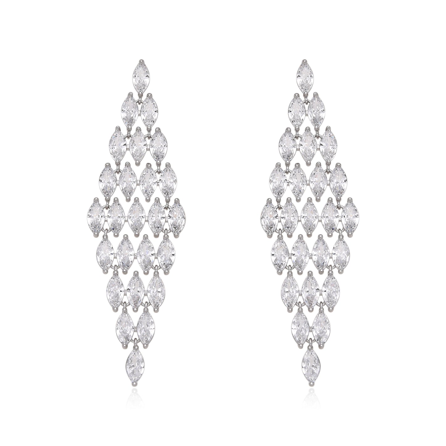 CHANTEL EARRINGS | SILVER