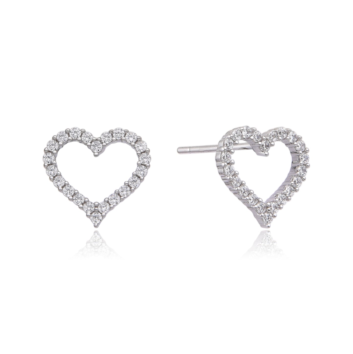 LOVE STUDS | SILVER