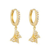 DANAE BUTTERFLY EARRINGS | GOLD