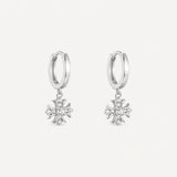 Emily Dangle Earrings | Silver