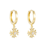 EMILY DANGLE EARRINGS | GOLD