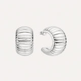 Freya Hoops | Silver