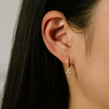 Hope Cross Earrings | Gold