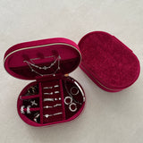 Red Velvet Jewellery Case