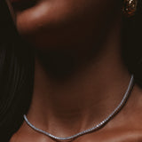 Tennis Necklace 2mm | Silver