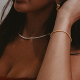 Tennis Bracelet 1.5mm | Gold