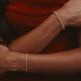 Tennis Bracelet 1.5mm | Gold