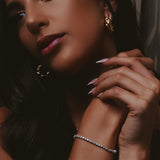 Celeste Tennis Bracelet 2.5mm | Silver