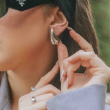 Jacquie Earrings | Silver