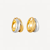 Jaime Earrings | Two Tone