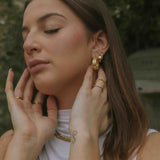 Julia Hoops | Gold
