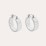 Julia Hoops | Silver