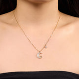 Luna Necklace | Gold