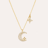Luna Necklace | Gold