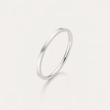 Mae Band Ring | Silver
