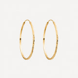 Maggie hoops | Gold