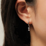 Odette Dangle Earrings | Silver