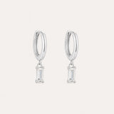 Odette Dangle Earrings | Silver
