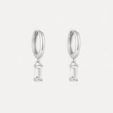 Odette Dangle Earrings | Silver