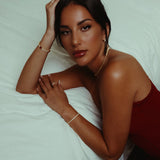 Rouge Tennis Bracelet | Gold