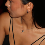 Ruby Necklace | Silver