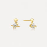 Saturn Studs | Gold