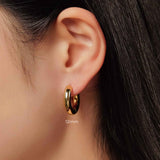 Serena Hoops | Gold