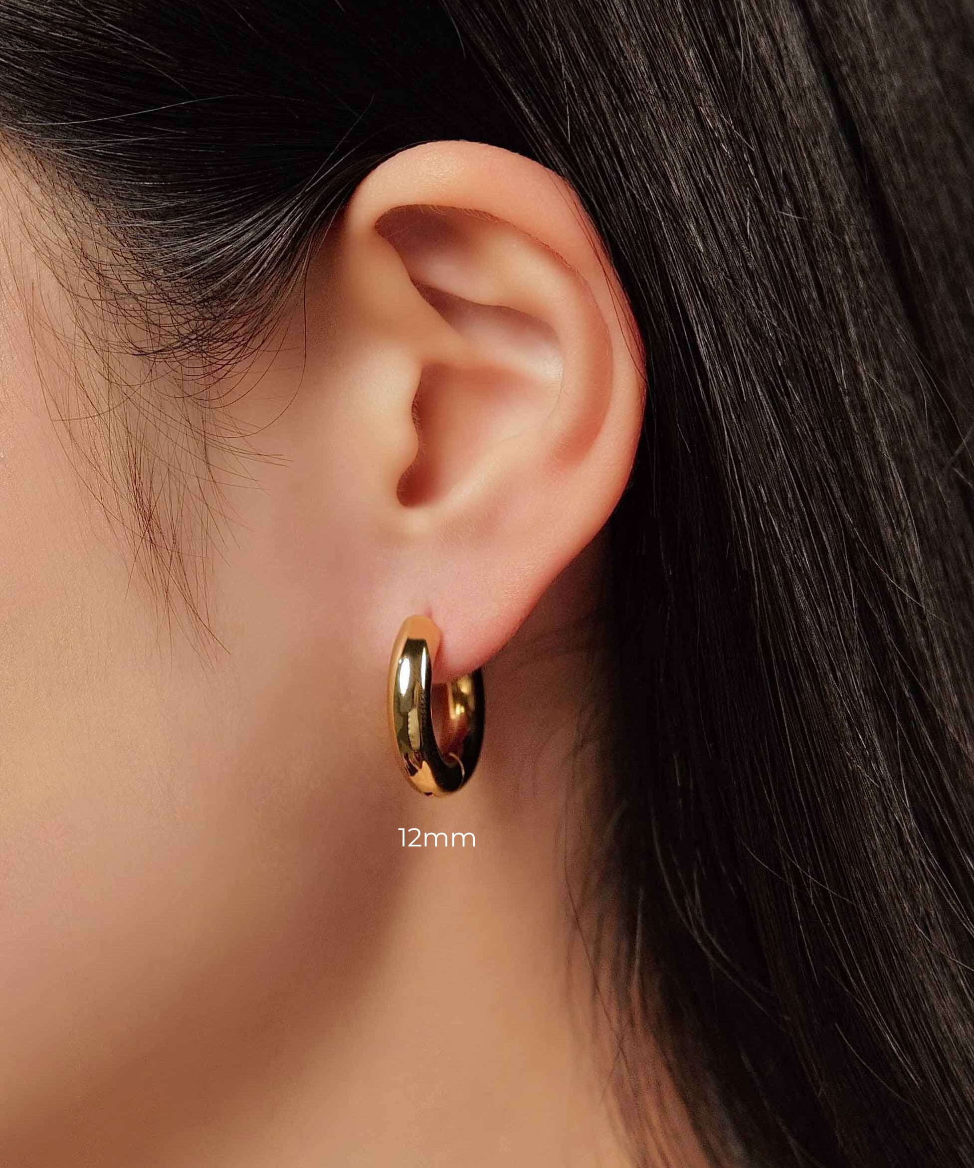 Serena Hoops | Gold