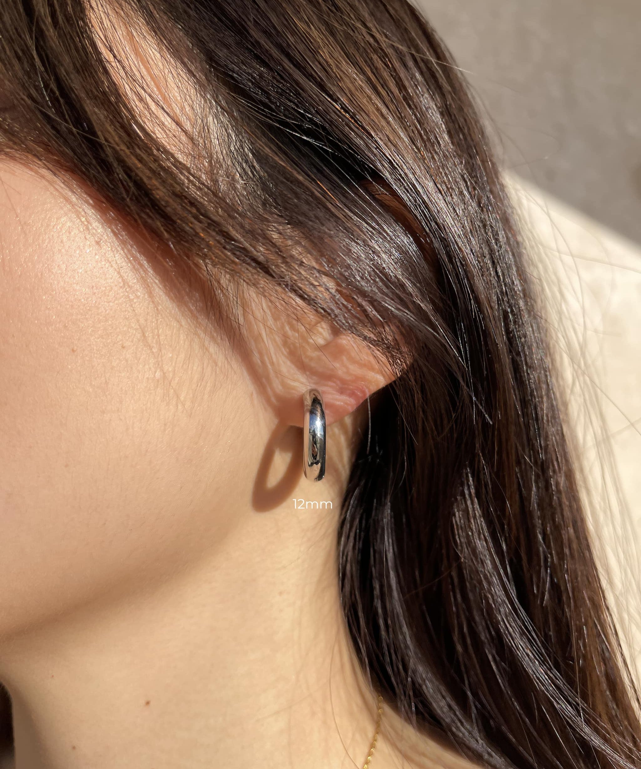 Serena Hoops | Silver