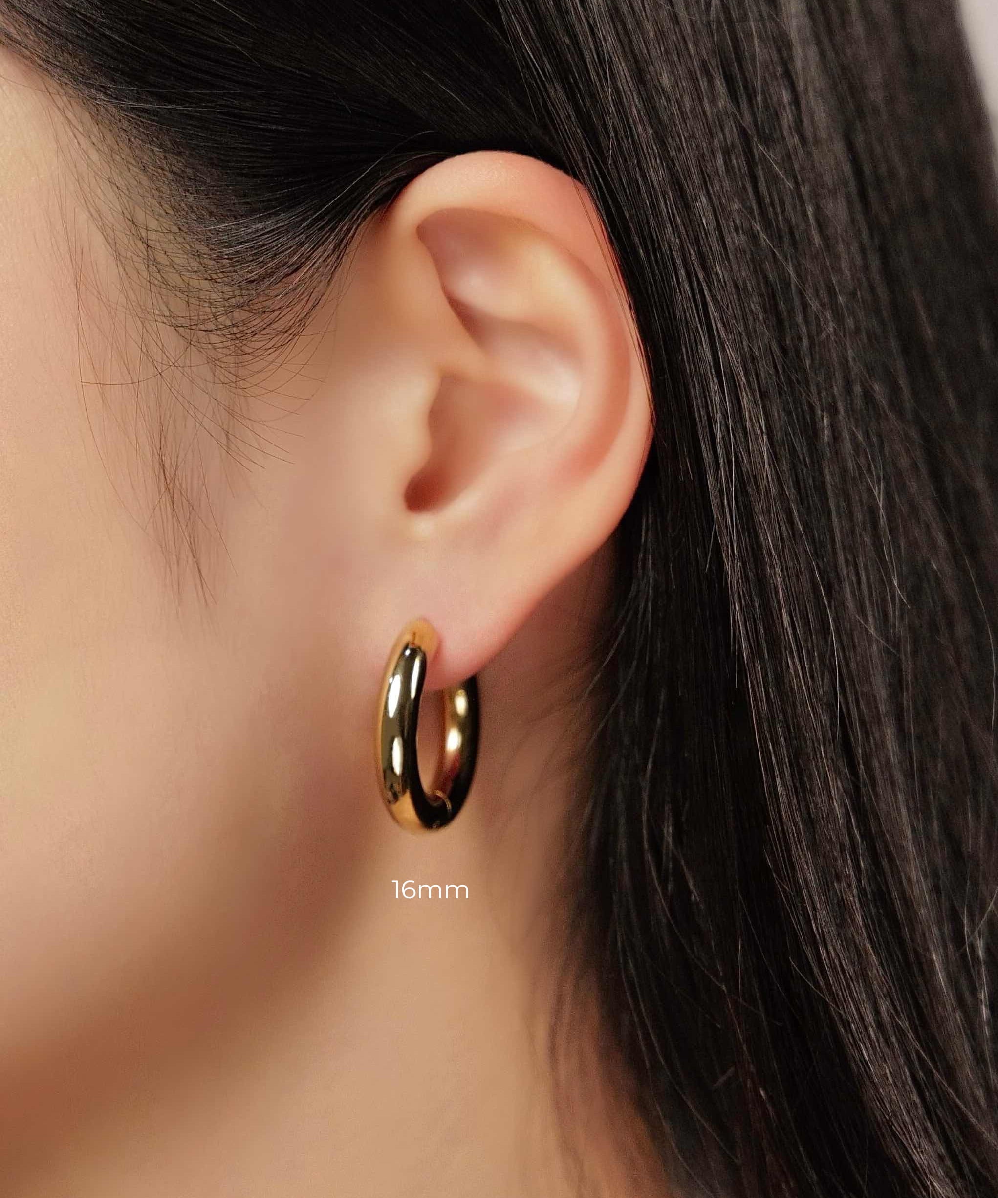 Serena Hoops | Gold