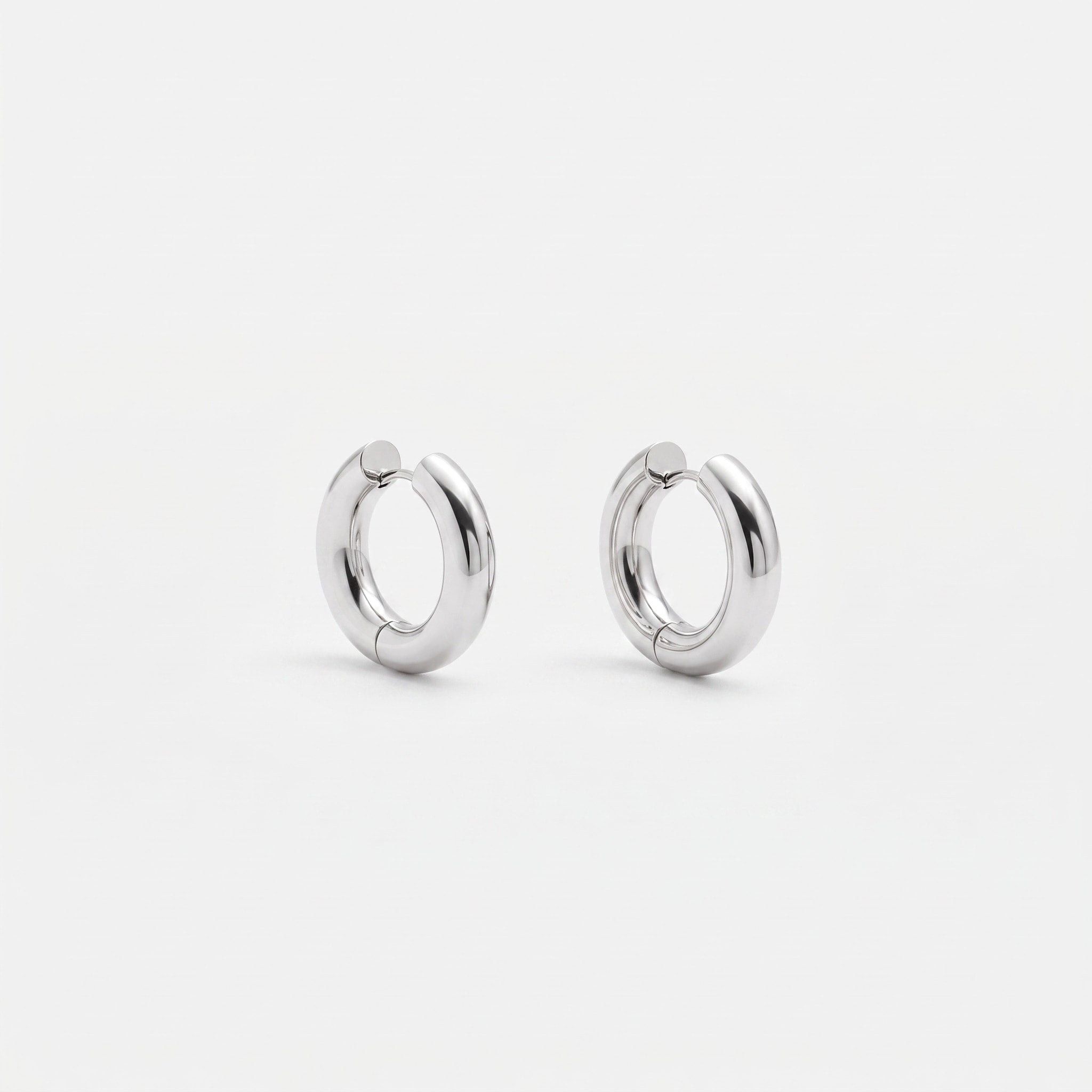 Serena Hoops | Silver