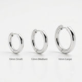 Serena Hoops | Silver