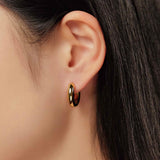 Serena Hoops | Gold