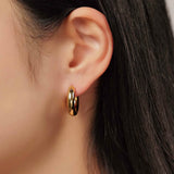 Serena Hoops | Gold