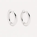 Serena Hoops | Silver