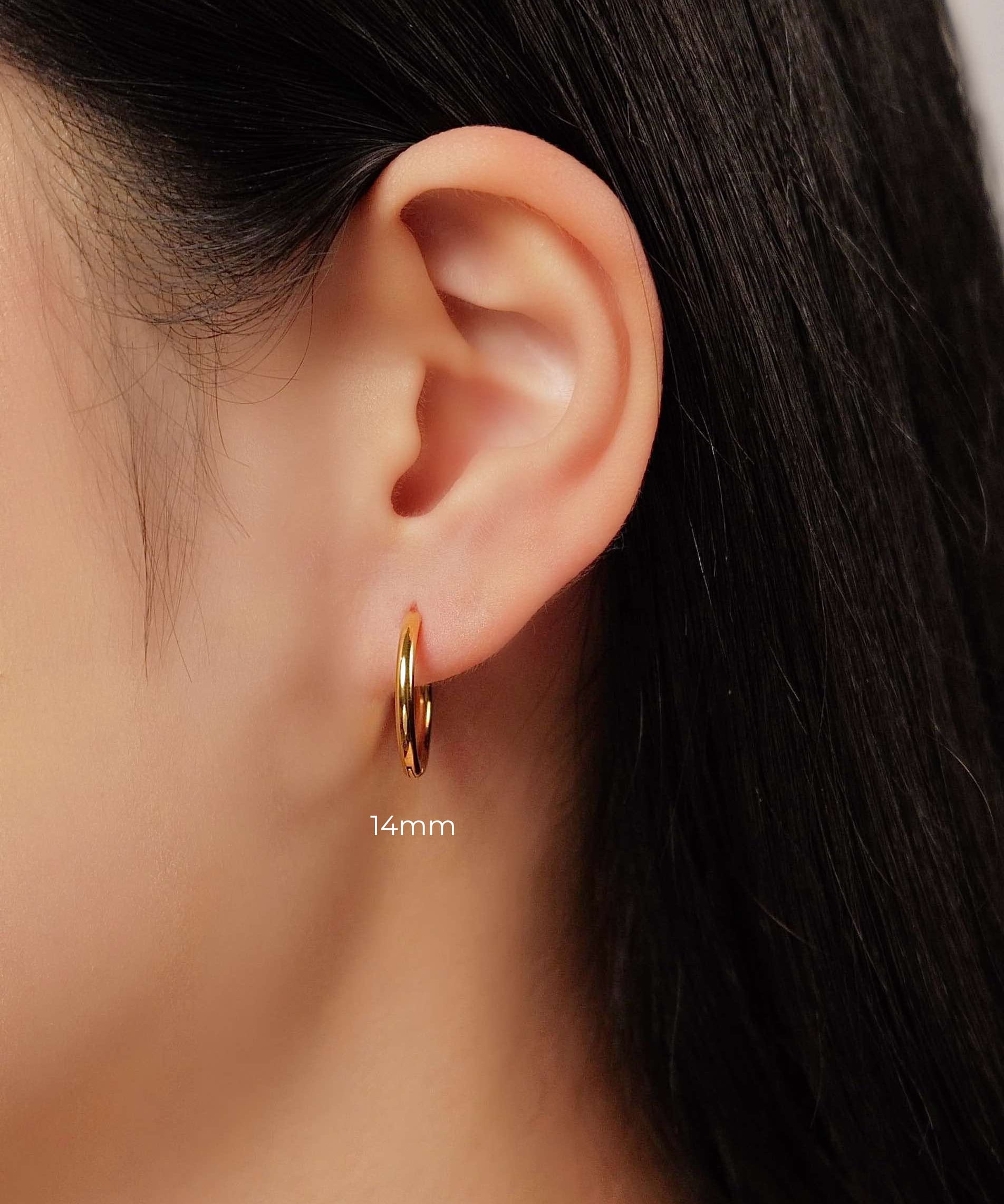 Stella Hoops | Gold