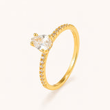 Tear Drop Ring | Gold