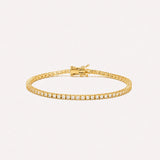 Tennis Bracelet 2mm | Gold