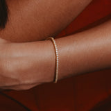 Tennis Bracelet 1.5mm | Gold