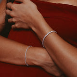 Tennis Bracelet 1.5mm | Silver