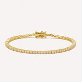 Tennis Bracelet 1.5mm | Gold