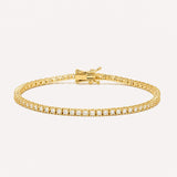 Tennis Bracelet 2mm | Gold