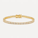 Tennis Bracelet 3mm | Gold