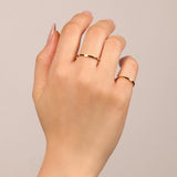 Mae Band Ring | Gold
