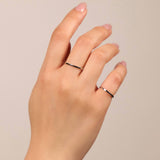 Mae Band Ring | Silver