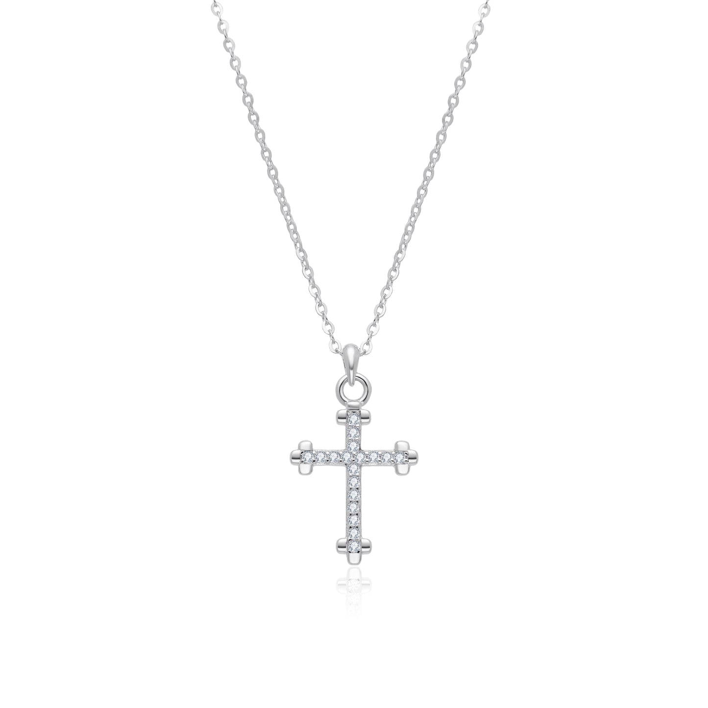 JUDAH CROSS NECKLACE | SILVER